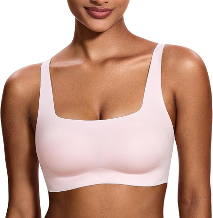 Sutiene - Sutien Push-Up fara cusaturi, captusit, Roz 2XL