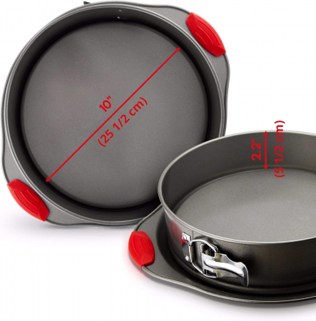 Tava neaderenta pentru coacere, cu margine detasabila, diametru 25 cm [2]