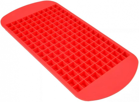Forme cuburi de gheata - Tavi cuburi de gheata 1x1x1 cm, 160 bucati,elastice, fara BPA, set 2 bucati