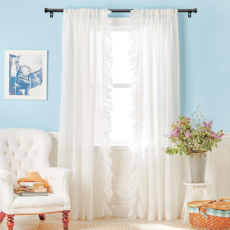 Tija telescopica, extensibila, 76-198 cm cu console, neagra [6]