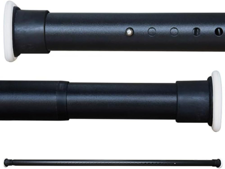 tije perdele - Tija telescopica, extensibila, 110-160 cm neagra