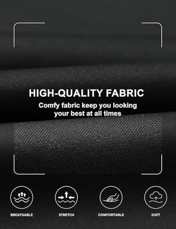 Trening negru pentru barbati,  pantaloni si bluza cu maneci lungi, 2XL [4]