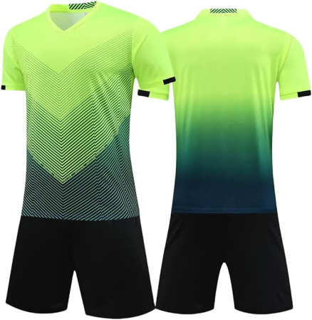 Set Sport Băieți 2 Piese, Tricou și Pantaloni, 100% Poliester, Respirabil, 4XS, 3-4 ani [2]