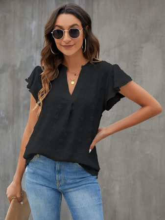 Tricou de vară pentru barbati,  negru M [3]