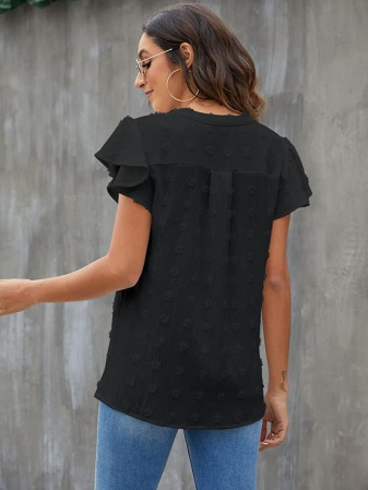 Tricou de vară pentru barbati,  negru S [2]