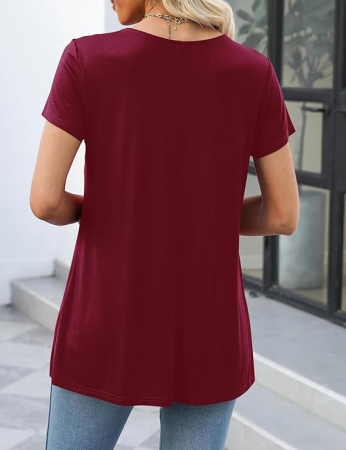 Tricou de vară pentru femei,  Rosu M [3]