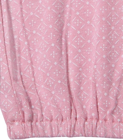 Tricou de vară pentru femei, imprimeu minimalist integral, elastic, simplu  Roz S [6]