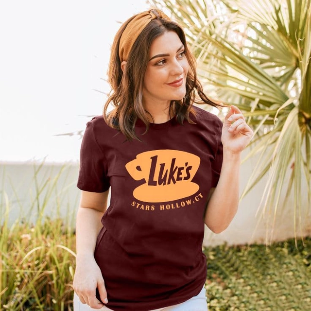 Tricou de vară pentru femei,  visiu cu imprimeu XL [3]