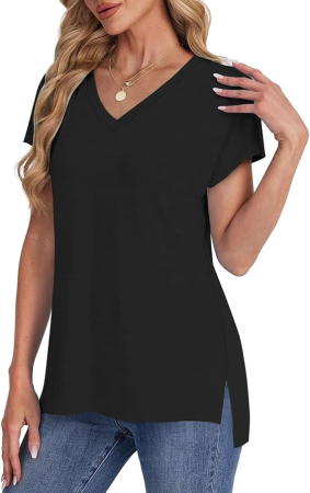 Tricou de vară pentru femei,  negru XL [2]