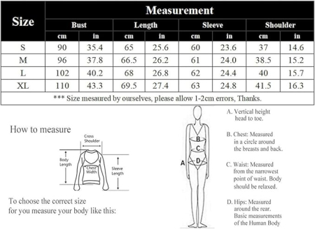 Tricou lejer de vară, cu guler in V, mânecă lunga, albastru XL [1]