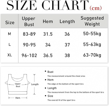 Bustiera sport, sutien elastic pentru compresie corporala, albastru L [3]