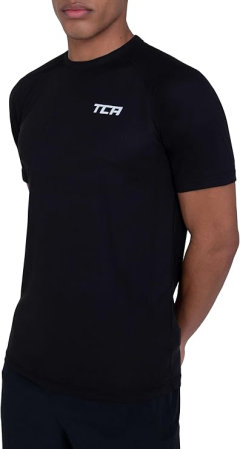Tricouri sport respirabile pentru barbati, elastice, XL set 2 buc albastru/negru [1]