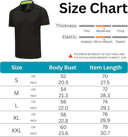 Tricouri polo slim pentru barbati, set 3 bucati Negru/Gri/Albastru Închis S [6]