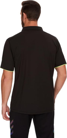 Tricouri polo slim pentru barbati, set 3 bucati Negru/Alb/Gri S [3]