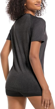 Tricouri sport respirabile, pe corp, gri/negru/alb, 2XL, set 3 buc [2]