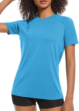 Tricouri sport respirabile, pe corp, mov/negru/albastru, XL, set 3 buc [1]