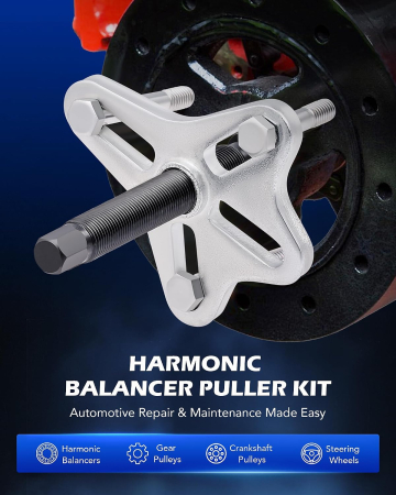 Set Extractor Rulmenți și Fulii Orion Motor Tech, 49 Piese, Oțel AISI 1045, SAE/Metric [1]