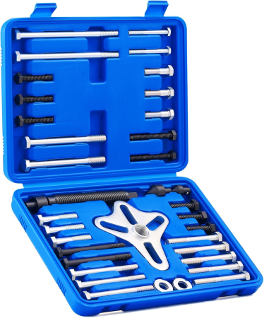SCULE AUTO - Set Extractor Rulmenți și Fulii Orion Motor Tech, 49 Piese, Oțel AISI 1045, SAE/Metric