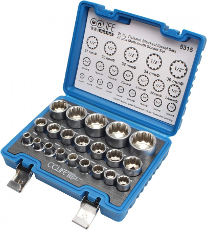 Trusa tubulare bihexagonale cu 12 colturi 1/2 8-36mm 21 piese [7]