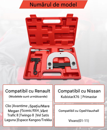 Kit Calare Distribuție RUIZHI Renault 1.4–2.0 16V, K4J, K4M, F4P, F4R [3]