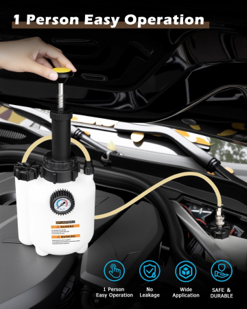 Set de aerisire sistem franare cu pompa manuala 3L [6]