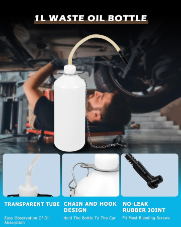 Set de aerisire sistem franare cu pompa manuala 3L [4]