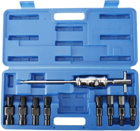 Extractor pentru rulmenți cu ciocan culisant Set de 9 buc, 8 mm - 32 mm-resigilat [6]