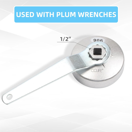 Trusa chei din aluminiu, pentru filtre ulei 15 buc  65-101mm [2]