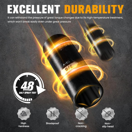 Trusa chei impact cu prelungitoare 1/2" [1]