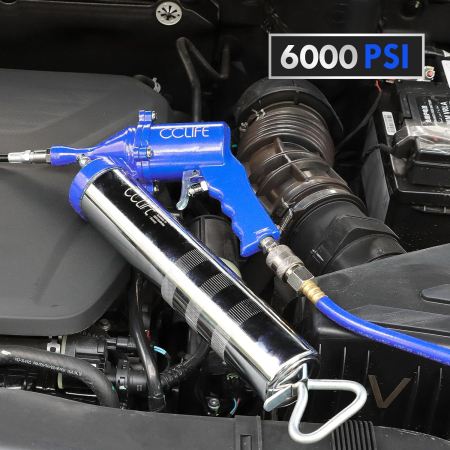 Gresor pneumatic 1/4, 400 cc, 1200 - 6000 PSI [4]