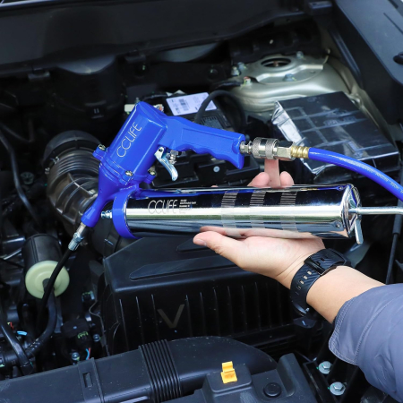 Gresor pneumatic 1/4, 400 cc, 1200 - 6000 PSI [6]