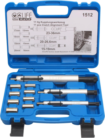 SCULE AUTO - Trusa de centrat ambreiaje multimarca universala, 11 piese