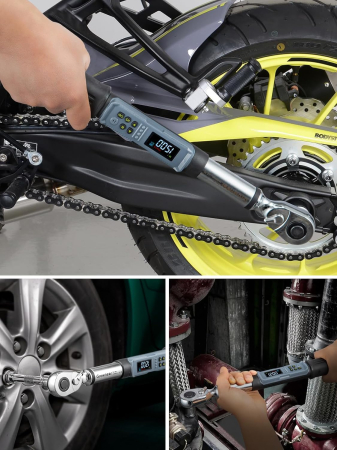 Cheie dinamometrica digitala de precizie 1/4 inci, 1.5-30Nm [7]