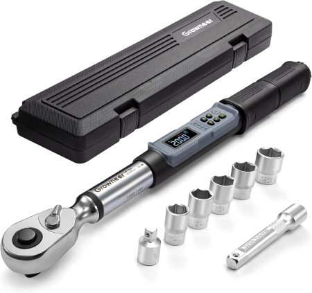 CASA SI GRADINA - Cheie dinamometrica digitala de precizie 1/4 inci, 1.5-30Nm