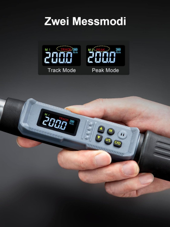 Cheie dinamometrica digitala de precizie 1/4 inci, 1.5-30Nm [6]