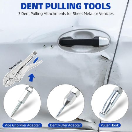 Trusa demontare rulmenti, butuci, tamburi cu ciocan culisant 12 piese [6]