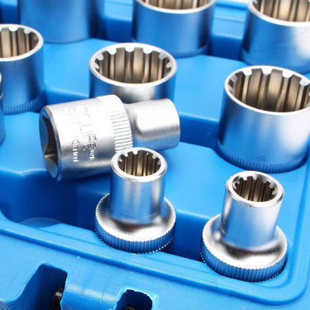 Trusa tubulare bihexagonale 1/2" 8-32 mm, 19 piese [4]