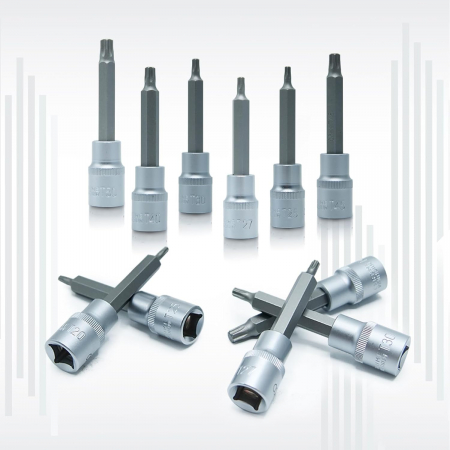Trusa tubulare cu capete torx 32 piese T20-T70 [4]