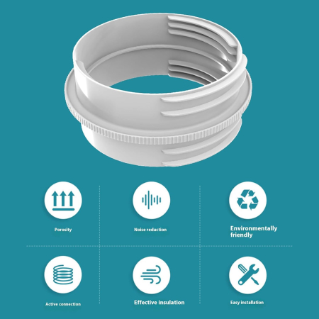 Element legatura tuburi flexibile pentru aer, 130mm/150mm [3]