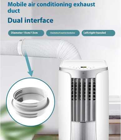 Element legatura tuburi flexibile pentru aer, 130mm/150mm [4]