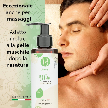 Ulei de corp hidratant Elasticizant Barbat Femeie - Ulei de masaj profesional Migdale Dulci 150ml [2]