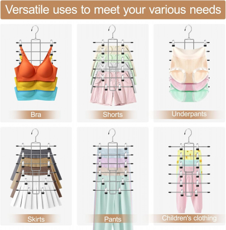 Umerase metlice pentru pantaloni pe 6 niveluri- set 2 bucati [2]