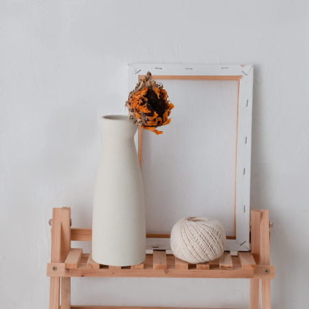 Set de 3 vaze ceramice bej [8]