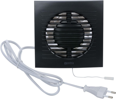 Accesorii sisteme de ventilatie - Ventilator baie de 100 mm cu cablu de tragere și ștecher