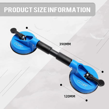 Ventuze manevrare sticla sau geamuri autopentru MAX 120kg [2]