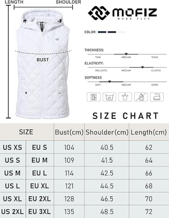 Vesta albastra usoara, captusita, respirabila, cu buzunare laterale si gluga, XL [7]