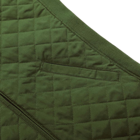 Vesta verde usoara, captusita, respirabila, cu buzunare laterale inclinate, L [2]