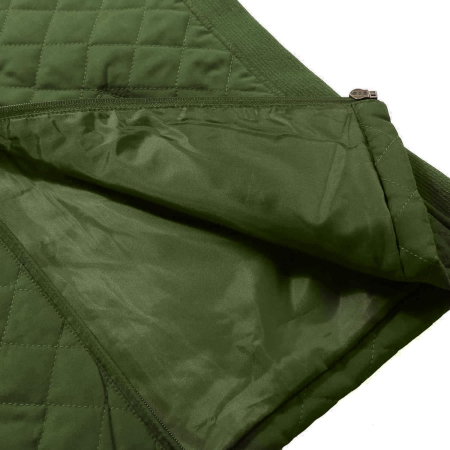 Vesta verde usoara, captusita, respirabila, cu buzunare laterale inclinate, L [4]