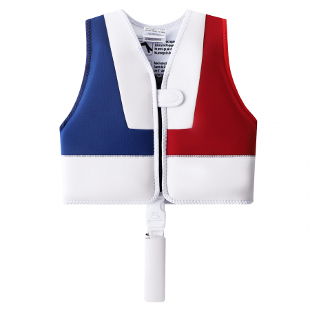 Echipamente de protectie copii - Vesta din neopren pentru inot copii 1-3 ani, 11-18 kg, cu fermoar si siguranta