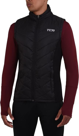 Geci si veste barbati - Vesta neagra usoara, captusita, respirabila, cu buzunare laterale, XL
